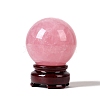 Natural Rose Quartz Sphere Ornament PW-WG14963-01-1