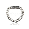 Stainless Steel Chain Bracelet PW-WG42FB0-01-2