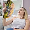 Cloth Hand Held Fan DIY-WH0579-95B-5