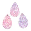 PU Leather Pendants FIND-T020-026O-3