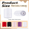 5 Rolls 5 Colors Polyester Threads AJEW-LP0010-16A-2