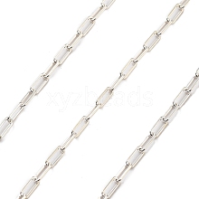 925 Sterling Silver Paperclip Chains STER-P064-02P