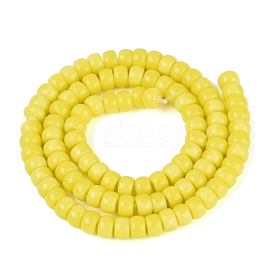 Opaque Glass Beads Strands GLAA-NH0002-B01-C07-1