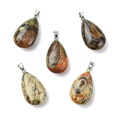 Natural Agate Pendants GG-K002-09M-1