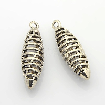 Hollow Tibetan Style Alloy Sports Goods Pendants LS-PALLOY-J416-10AS-1