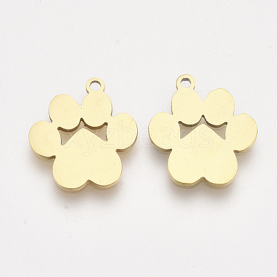 201 Stainless Steel Pendants X-STAS-T044-122G-1