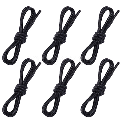Round Waxed Cord Shoelace String OCOR-WH20007-225A-01-1