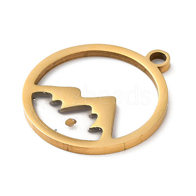 201 Stainless Steel Pendants LS-STAS-D041-17G-1