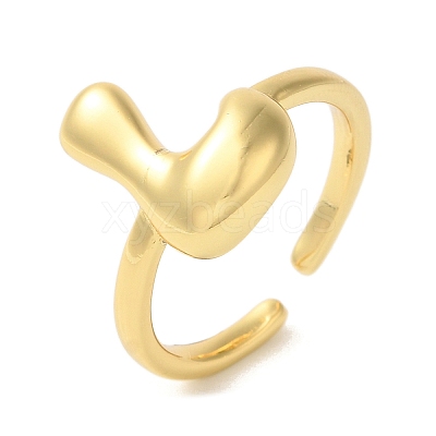 Brass Open Cuff Rings RJEW-U008-06L-G-1