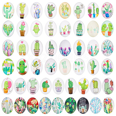 Glass Cabochons GLAA-PH0002-26A-1