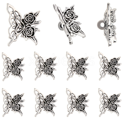 100Pcs Tibetan Styles Alloy Spacer Beads FIND-SC0020-12B-1