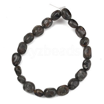 Natural Fluorescent Syenite Rock(Glow under UV Light) Beads Strands GG-C286-A26-1