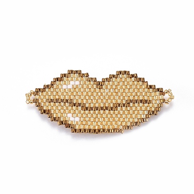 MIYUKI & TOHO Handmade Japanese Seed Beads Links SEED-A029-CB02-1