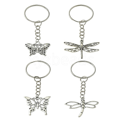 Insect Theme Alloy Keychain KEYC-YW00053-01-1