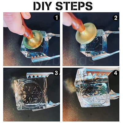 1Pc Brass Stamp Head DIY-OC0008-39E-1