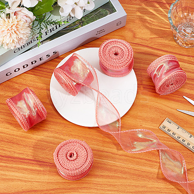 Polyester Iridescent Ribbon OCOR-WH20002-08B-1
