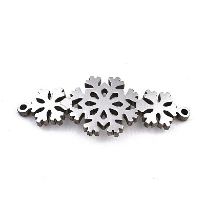 Non-Tarnish 304 Stainless Steel Link Connectors LS-STAS-T059-17P-1