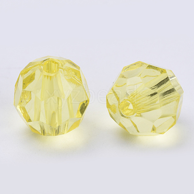 Transparent Acrylic Beads TACR-Q257-16mm-V21-1