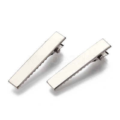 Iron Flat Alligator Hair Clip Findings X-IFIN-S286-34mm-1