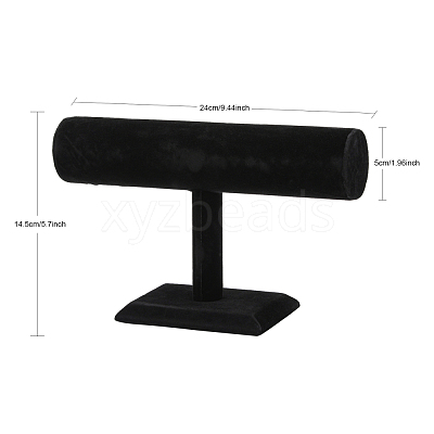Velvet Bracelet T Bar Display S009-1