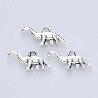 Tibetan Style Alloy Pendants X-TIBE-R316-072AS-RS-1