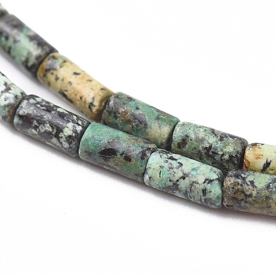 Natural African Turquoise(Jasper) Beads Strands G-F631-B15-1