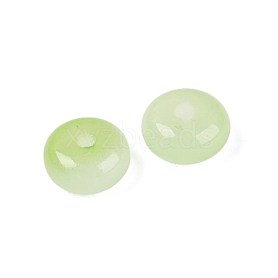 Baking Paint Imitation Jade Glass Beads GL-N006-01B-08-1