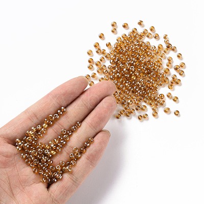 6/0 Glass Seed Beads SEED-A006-4mm-102C-1