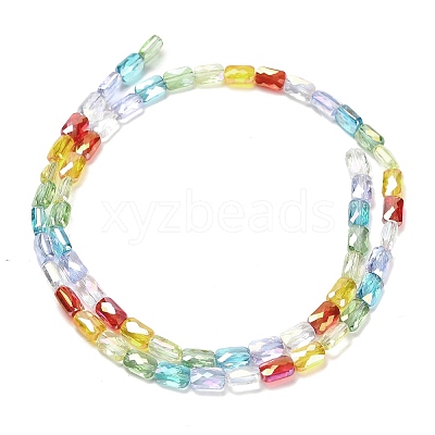 Electroplate Glass Beads Strands EGLA-P068-01A-11-1