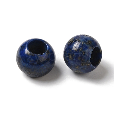 Natural Lapis Lazuli European Beads G-N342-03L-1