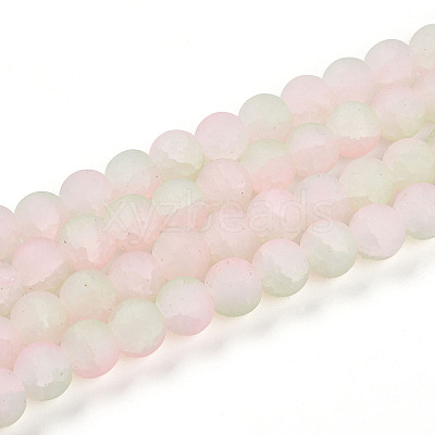 Crackle Glass Beads X1-GLAA-N009-10mm-01-1