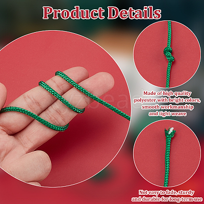 50M Nylon Braided Cords NWIR-WH0024-01B-1
