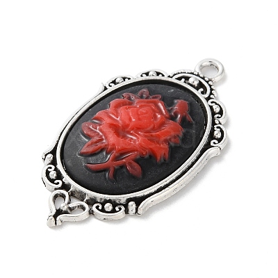 Tibetan Style Alloy Pendants TIBE-B002-04AS-02-1