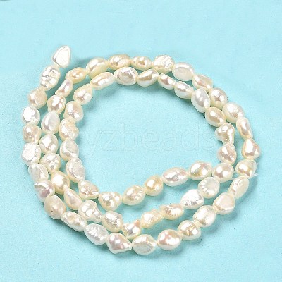 Natural Keshi Pearl Beads Strands PEAR-E016-102-1