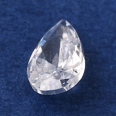 Teardrop-Shaped Cubic Zirconia Cabochons X1-ZIRC-TAC0004-02C-1
