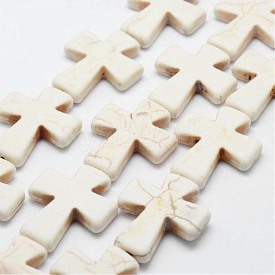 Synthetic Magnesite Bead Strands G-P228-47-B-1