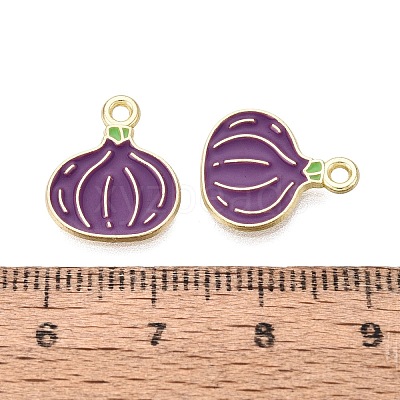 Alloy Enamel Pendants ENAM-Q003-03G-1