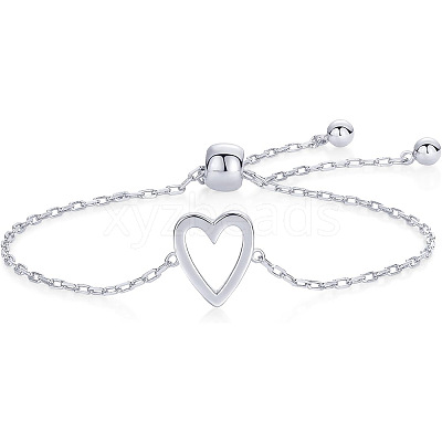 Adjustable 201 Stainless Steel Link Bracelets FS-WGD474B-04-1