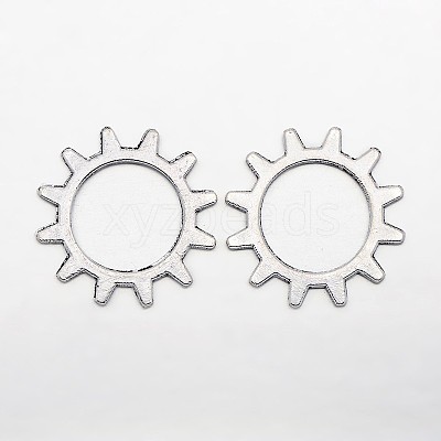 Tibetan Style Alloy Steampunk Pendants TIBEP-AB5031-AS-FF-1