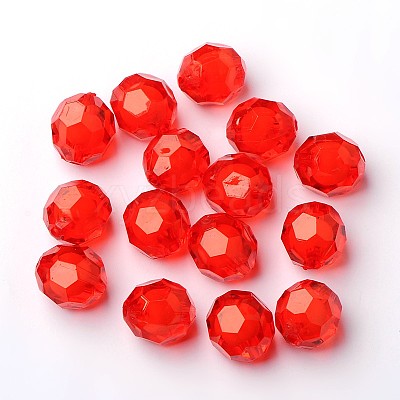 Transparent Acrylic Beads TACR-S113-20mm-15-1
