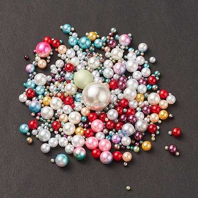 Acrylic Imitation Pearl Beads X-OACR-XCP0001-01-1