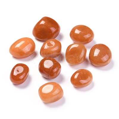 Natural Red Aventurine Beads G-M368-10A-1