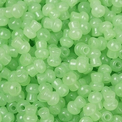Transparent Colours Glass Seed Beads SEED-R001-01K-1