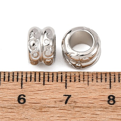 CCB Plastic European Beads CCB-I006-10P-1