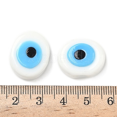 Handmade Evil Eye Lampwork Beads LAMP-G168-02F-1