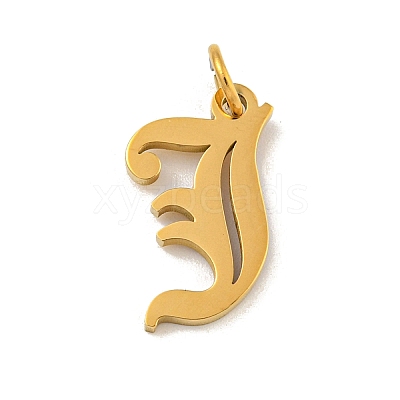 Ion Plating(IP) 304 Stainless Steel Charms STAS-I010-01G-J-1