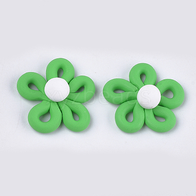 Handmade Polymer Clay Cabochons CLAY-S091-33E-1