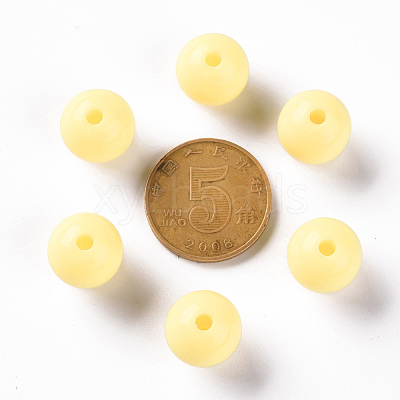 Opaque Acrylic Beads MACR-S370-C12mm-A10-1