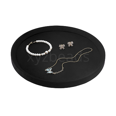 Velvet Jewelry Display Trays for Earrings Rings Bracelets Necklaces ODIS-WH0079-106B-1