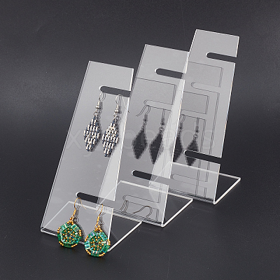 Transparent Acrylic Watch Display Stands ODIS-WH0029-11A-1